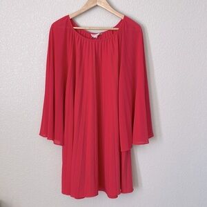 Nicole Miller Merengue Pleat Dress Size Small